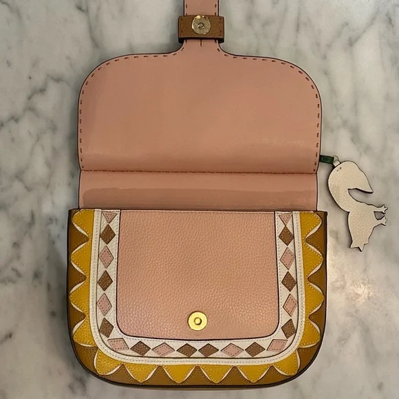 Tory McGraw Toucan Bag — leather, rare, and so cute!! - Picture 10 of 14